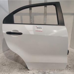 PUERTA TRA. DCHA. Kia rio (ub)(2011->) 1.2 Basic [1,2 Ltr. - 62 kW CAT] G4LA - #Prov# G4LAPROV BLANCO    Derechas derechos Traseras traseros