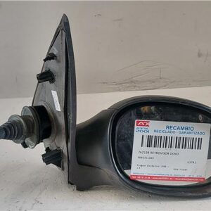 RETROVISOR DCHO. Peugeot 206 (1998->) 1.4 i KFW (TU3JP) KFW(TU3JP) 96432613XX VERDE    Derecho Espejo