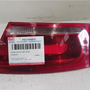 PILOTO TRA. DCHO. Audi a5 coupe (8t)(2007->) 3.0 TDI Quattro [3,0 Ltr. - 176 kW V6 24V TDI] CAPA 8T0945096 NEGRO    Bombilla Derecha derecho Faro Lámpara Luz Trasera trasero