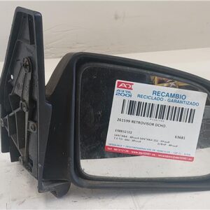 RETROVISOR DCHO. SANTANA - #Prov# santana 350 - #prov# 2.0 TDI  4X4 - #Prov# D/RHP - #Prov# DRHPPROV E98832102 BLANCO    Derecho Espejo